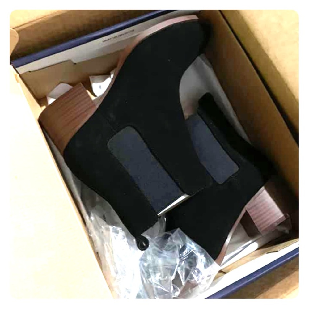 NWT Black Booties size 9